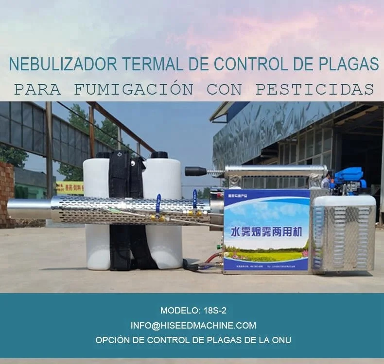 Imagem -03 - Pulverizador Automático Portátil do Poder do Controle do Inseto Térmico Nebulizador Agrícola do Atomizador Farm Killing Mosquito Fog Machine