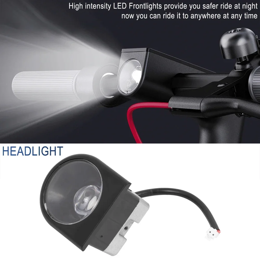 Electric Scooter Headlight Lamp Led Light Front Lamp Replace For Xiaomi 4 Pro KickScooter Floodlight Head Lights Accessories