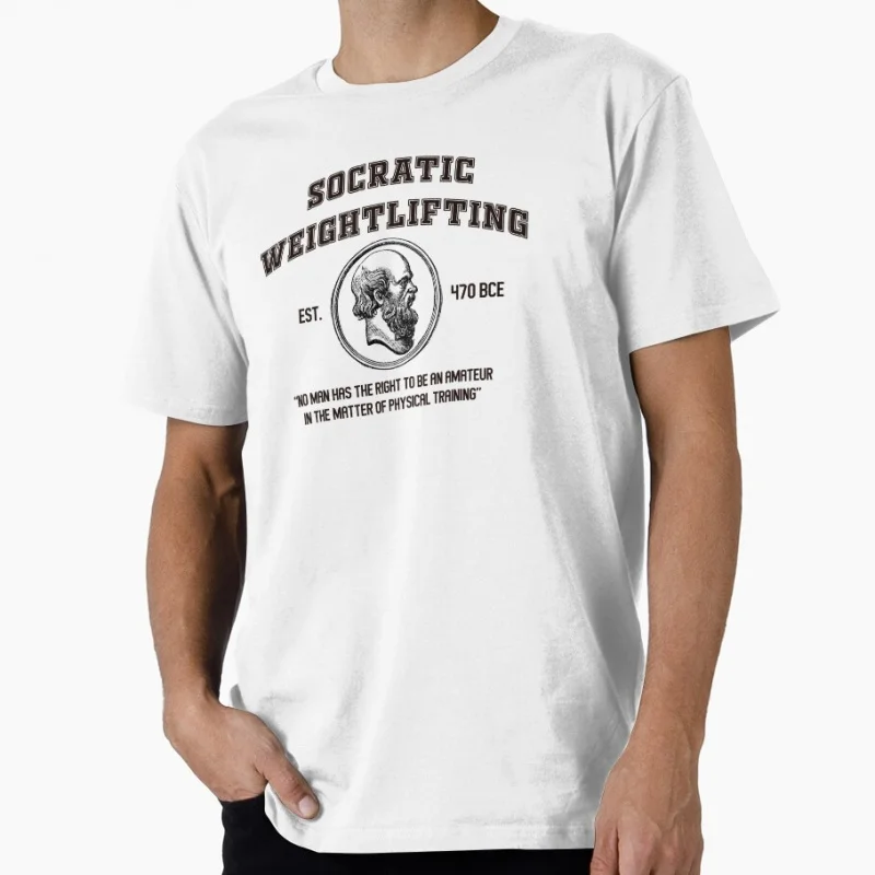 T-shirt cadeau stoïcien pour la musculation, vêtements graphiques amusants sur le thème de la philosophie stoïque, vêtements à manches courtes, toutes tailles, S-6XL