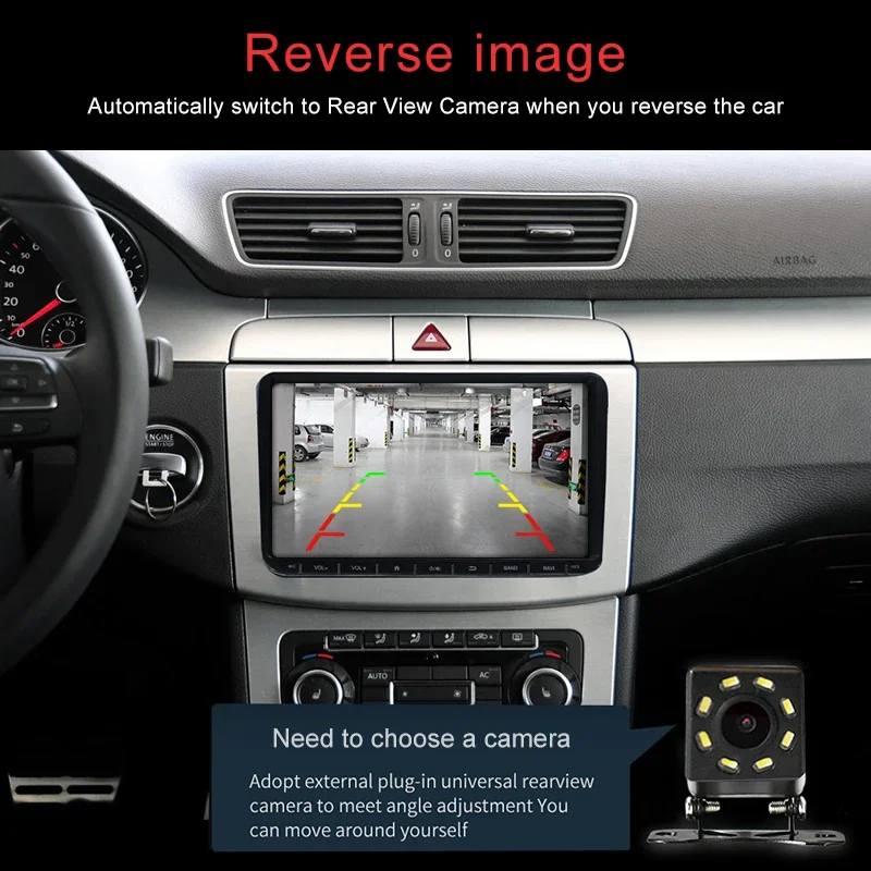 4g 64g drahtloses Carplay Android Auto Auto Audio Stereo Video Touchscreen Radio GPS-Player für Volkswagen VW 4gsim RDS AM