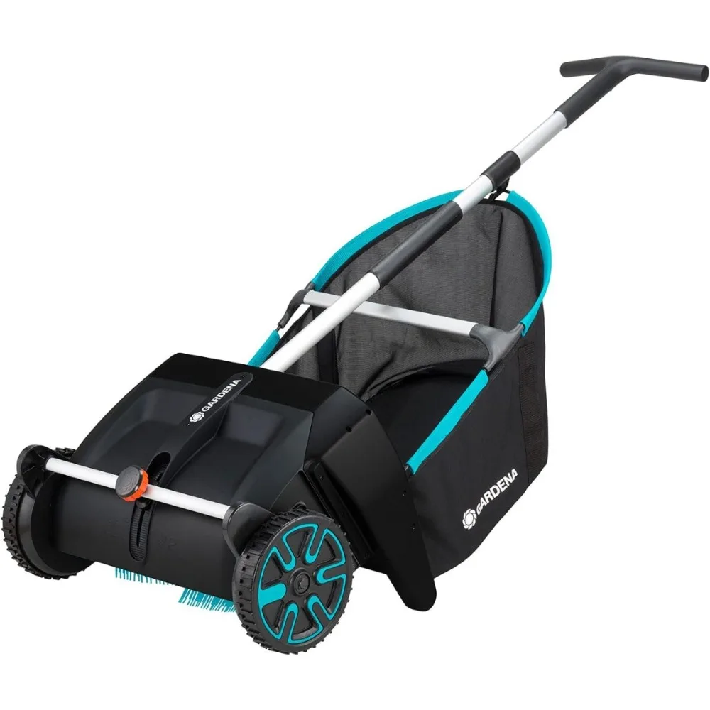 Lawn Sweeper Lawn and Leaf Collector Grass Collector, Strong Rubber Wheels & Heavy Duty