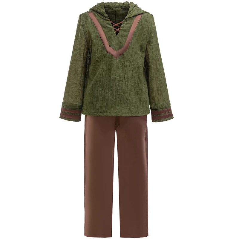 Kostum Cosplay Halloween Atasan + Gaun + Celana Anak Laki-laki Perempuan Set 3 Potong Pakaian Anak-anak Pertunjukan Panggung Permainan Peran Film Karnaval