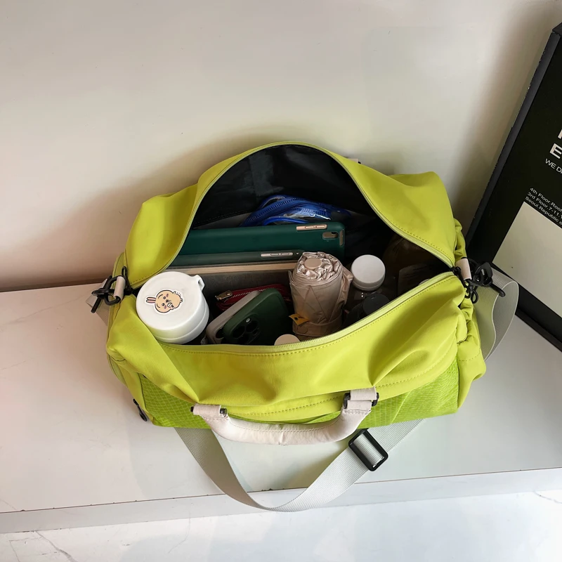 Stoffen tas met grote capaciteit Designer reiskleding Bagage Handtas Schoenencompartiment Reizen Handbediende waterdichte nieuwe crossbodytas