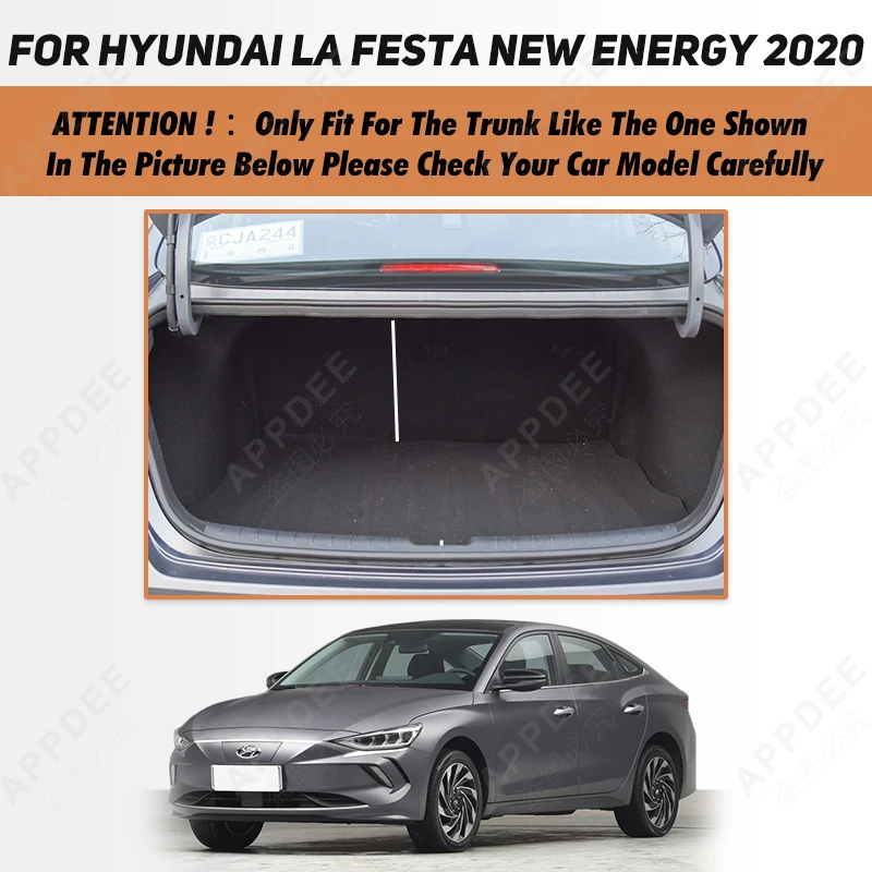 Car Trunk Mat For Hyundai La Festa New Energy 2020 Custom Car Accessories Auto Interior Decoration