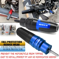 For SUZUKI GSX-S 750 GSX-S 1000 GSX-S750 GSX-S1000 GSXS Motorcycle Aluminum Exhaust Frame Sliders Crash Pads Falling Protector