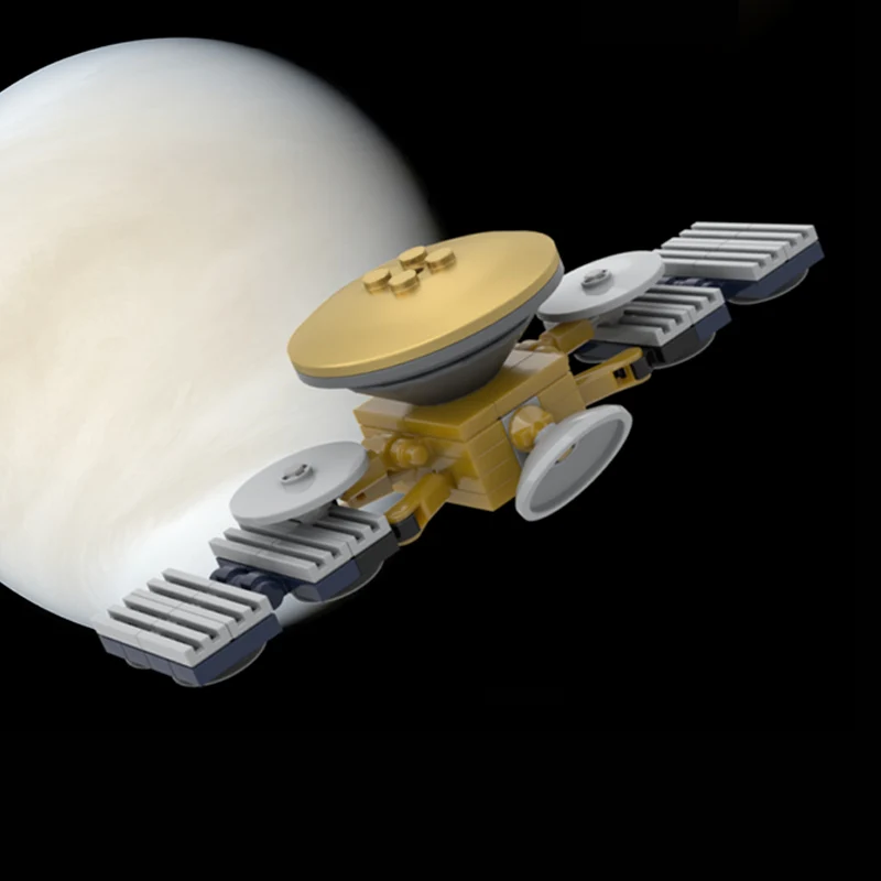 Interplanetary Probe Model MOC Building Bricks War Equipment Modular Technology Gifts Holiday Assemble Children Toys Suit