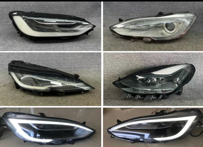 Applicable to Te sla modelX headlight assembly model3 modelY models headlight original factory dismantling parts