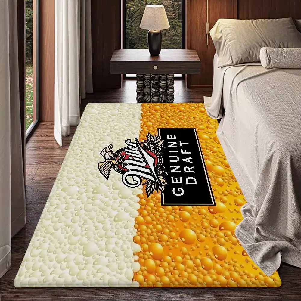 M-Miller Pattern Floor Carpet Nordic Style Home Doormat Bathroom-Toilet Mats Bedroom Hotel Decor Mat