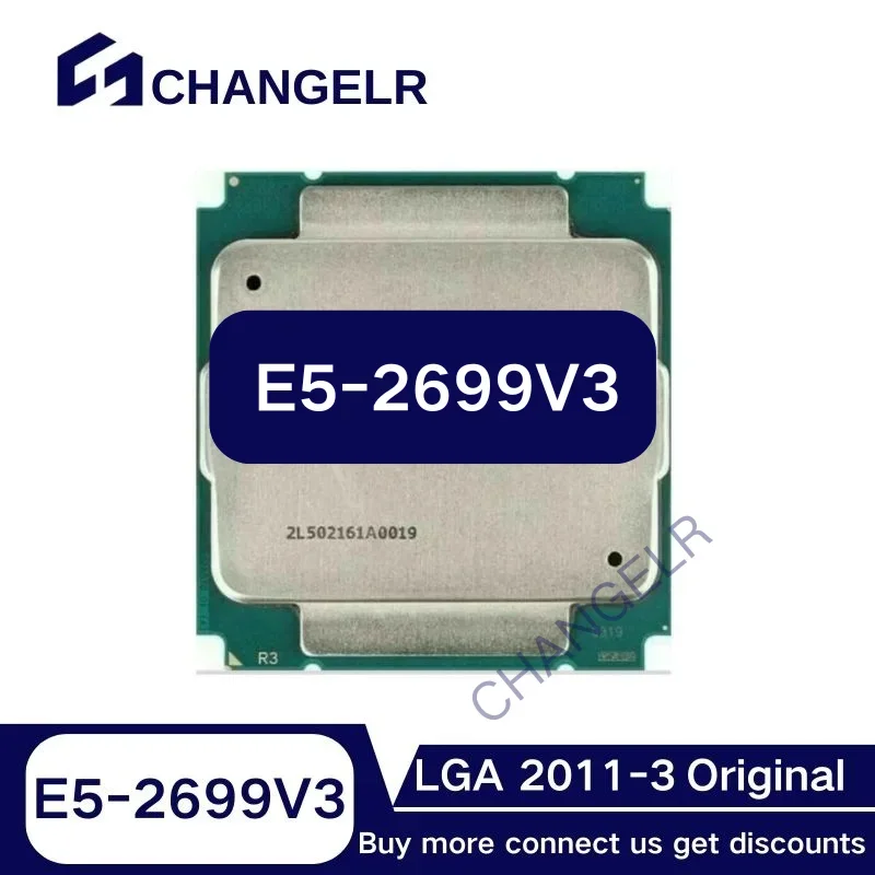

E5 2699V3 SR1XD 18Core 36threads 22NM E5 LGA2011-3