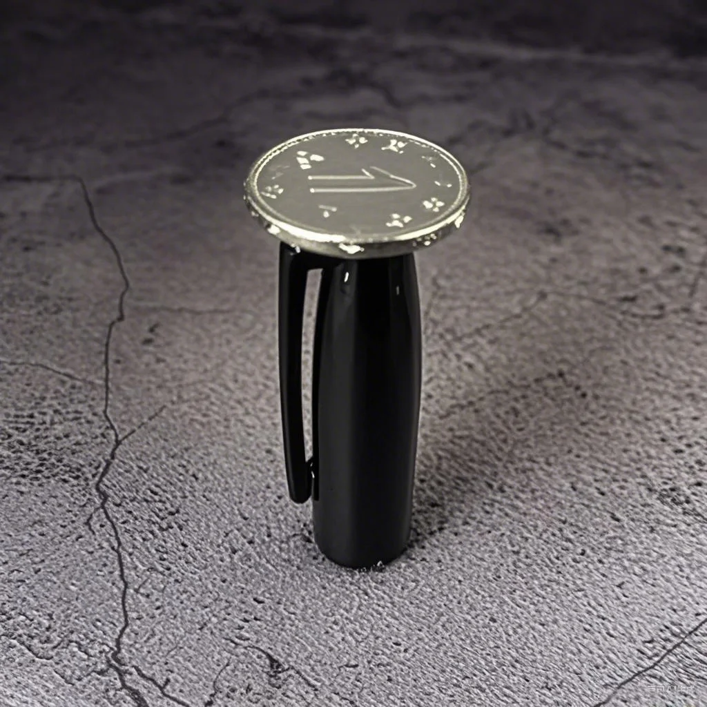 

Telekinesis Sharpi Cap Magic Tricks Coin Fall Off Cap Magician Close Up Street Illusions Gimmicks Props Mentalism Magia Props