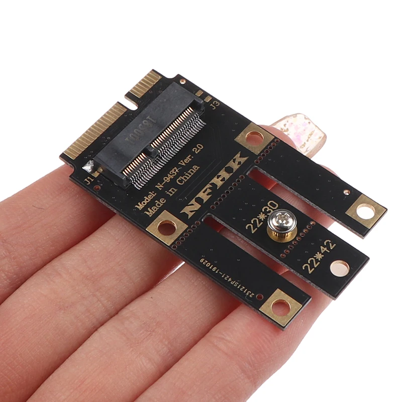 M.2 NGFF To Mini Pci-e (pcie+usb) Adapter For M.2 Wifi Bluetooth Wireless Card