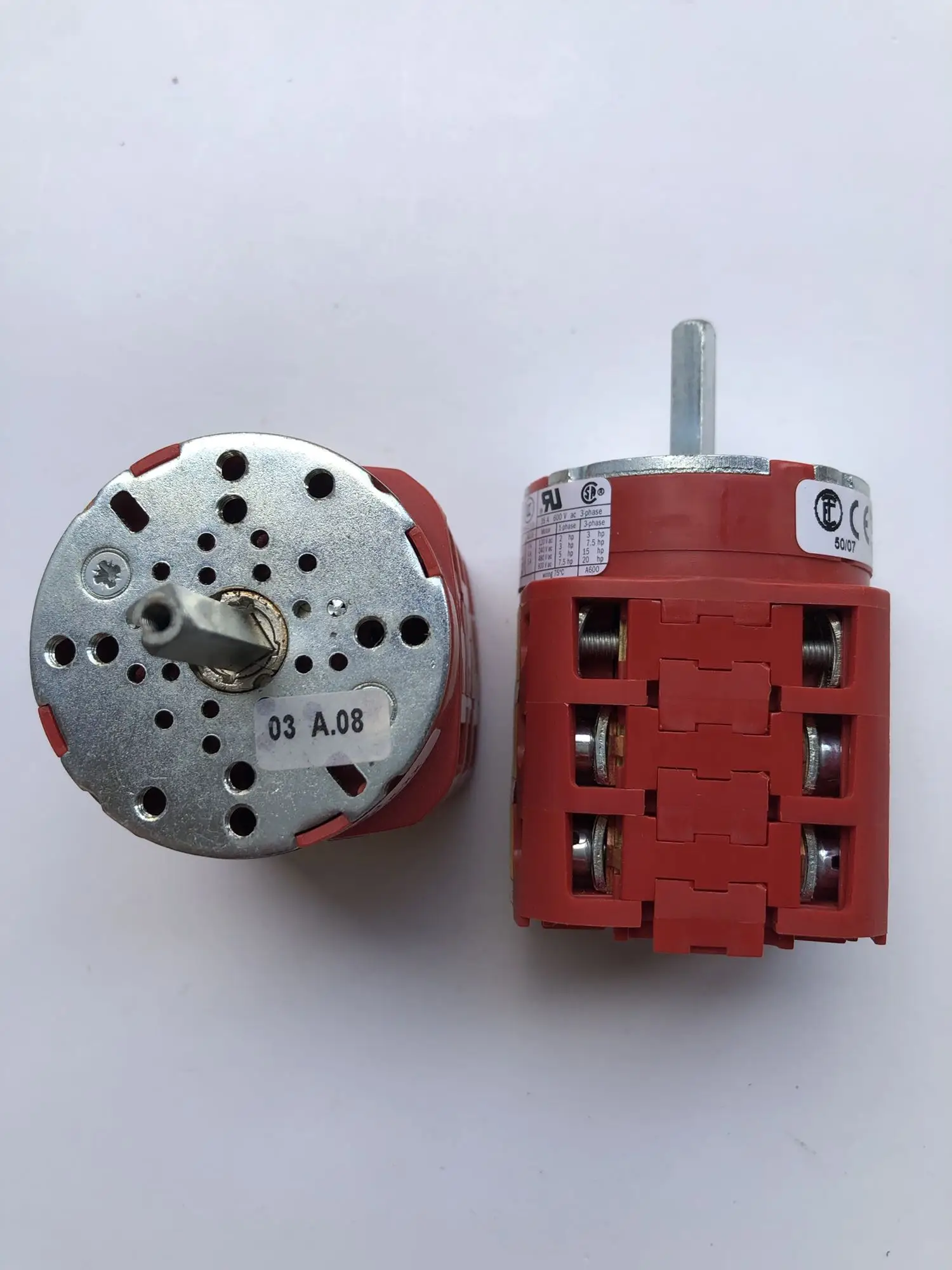 GERMANY 3-speed conversion switch V3N WE4-XRF-X-XX rotates 2 times with new silver contacts