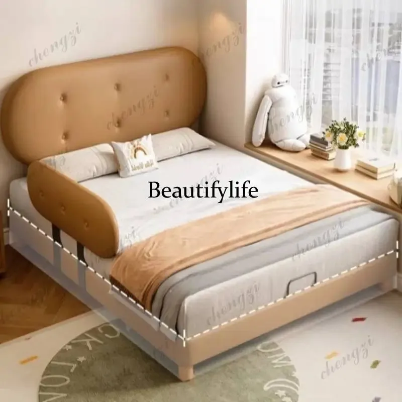 E182 Guardrail Europe Kids Beds Safety Storage Cheap Design Single Kids Beds Custom Modern Style Letto Bambini