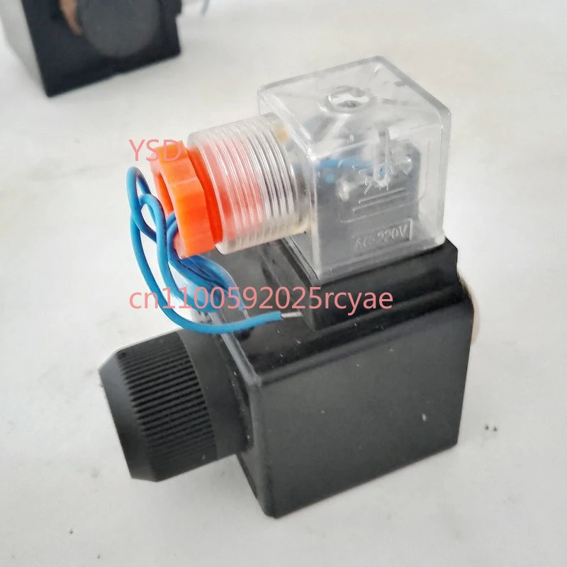vanne-solenoide-hydraulique-avec-bobine-d'electroaimant-prise-de-voyant-lumineux-mfz12-37yc
