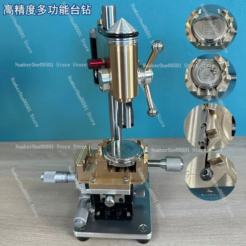 Precision Bench Drill for Watch Repair Broken Screw Extractor Jewelry