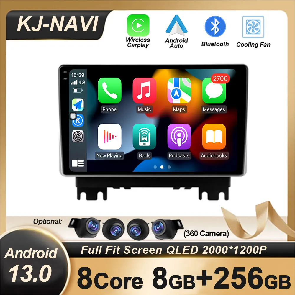 For Changan Kaicene F70 2019 - 2023 Android 13 Car Multimedia Video Auto Radio Player Navigation Stereo 5G WIFI FM No 2 din DVD