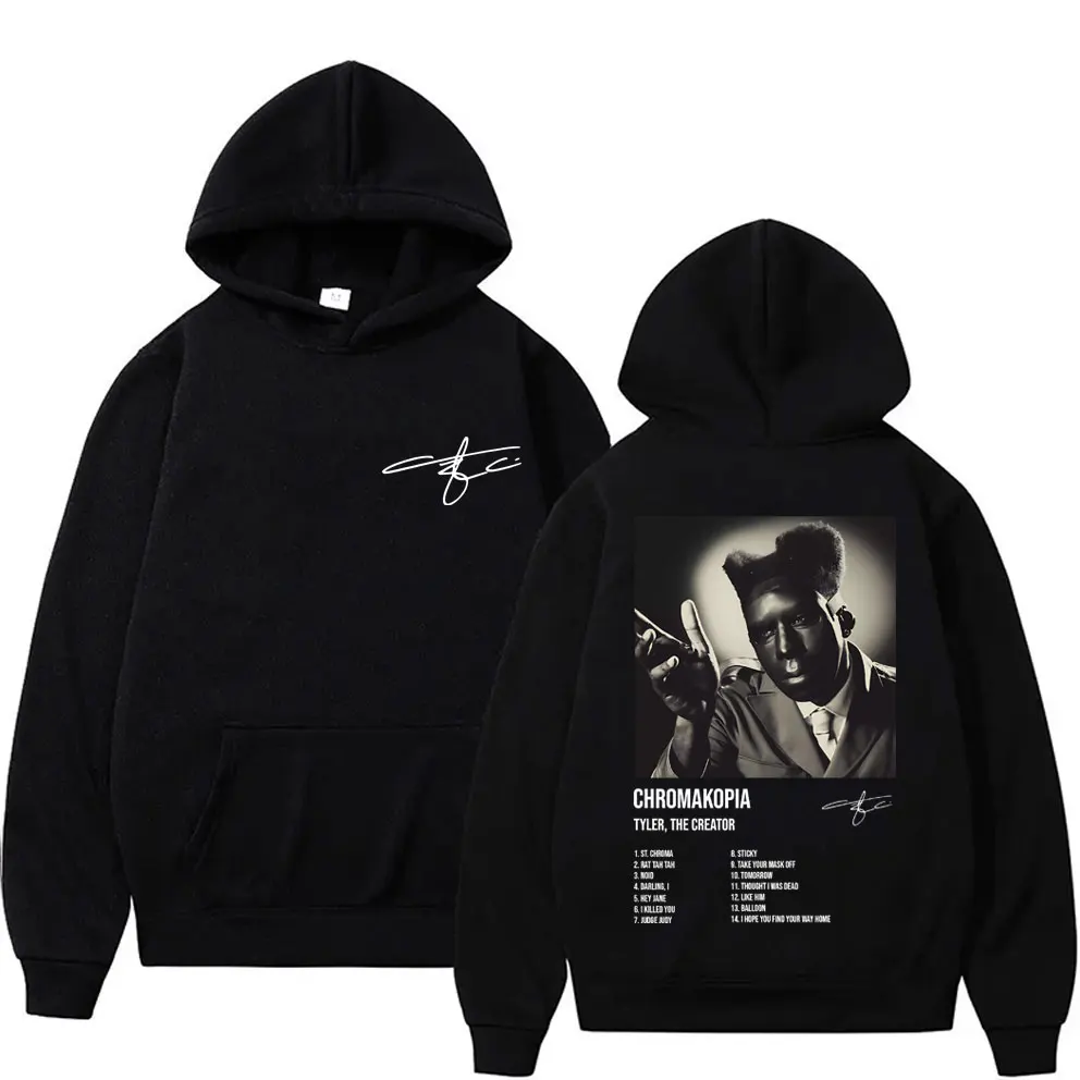 

Tyler The Creator Chromakopia Graphic Hoodie Men Women Fashion Hip Hop Sweatshirt Male Casual Cotton Oversized Pullover Hoodies