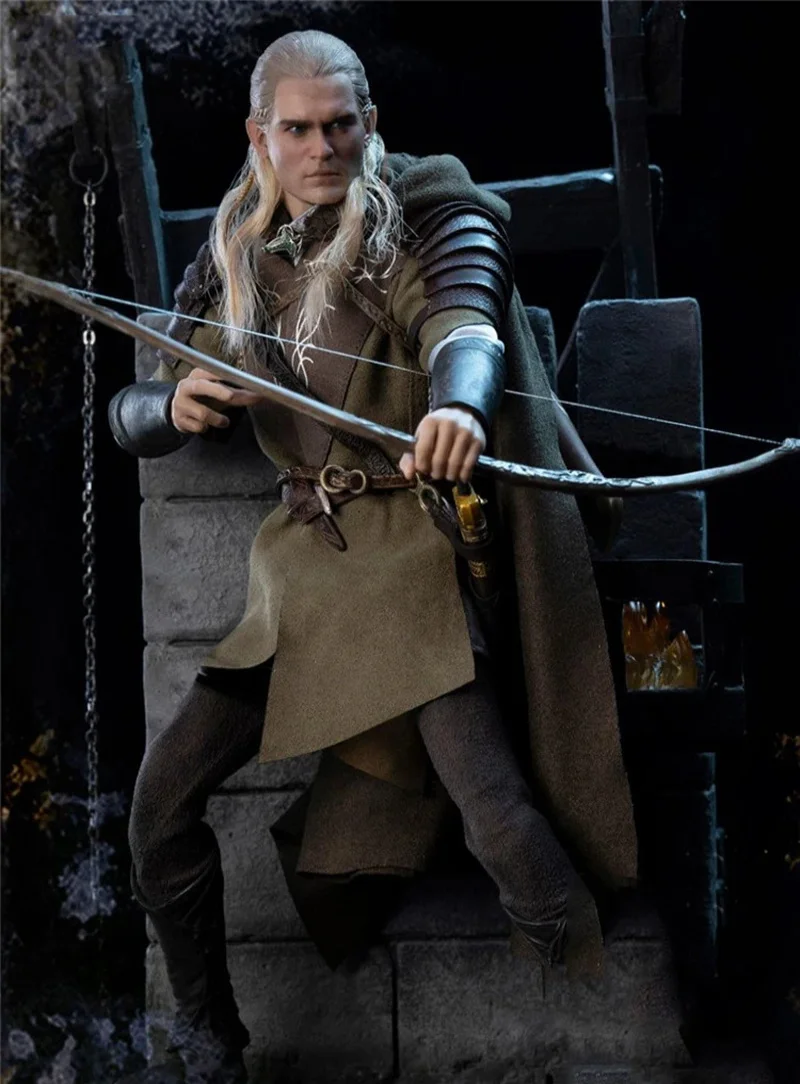 

Asmus Toys LOTR029 1/6 Male Soldier Elf Prince LEGOLAS Full Set 12'' Action Figures Model In Stock For Fans Collection