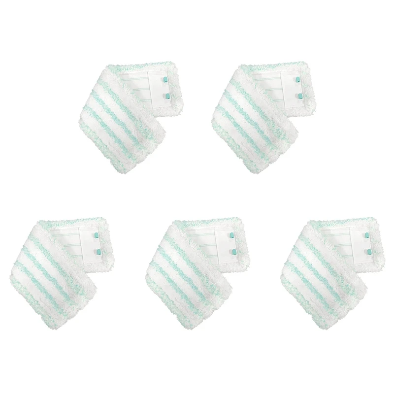 

5X For Leifheit 55116 Profi Flat Mop Replacement Accessories Wet And Dry Replacement Cloth