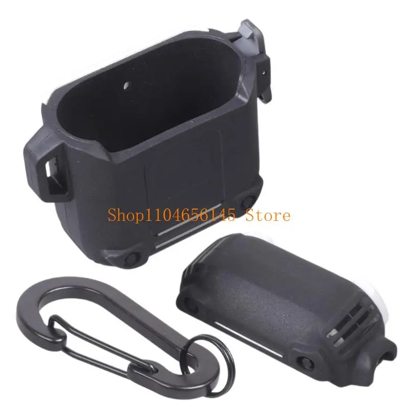 Funda protectora para auriculares 5asd para 2 con llaveros bloqueo seguro y protecciones resistentes grado