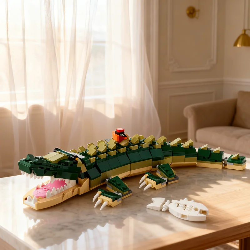 244pcs MOC Landed Rovers Discovery City Champions Model Building Blocks Toy Construction Christmas Gift 3D Art Creative Display