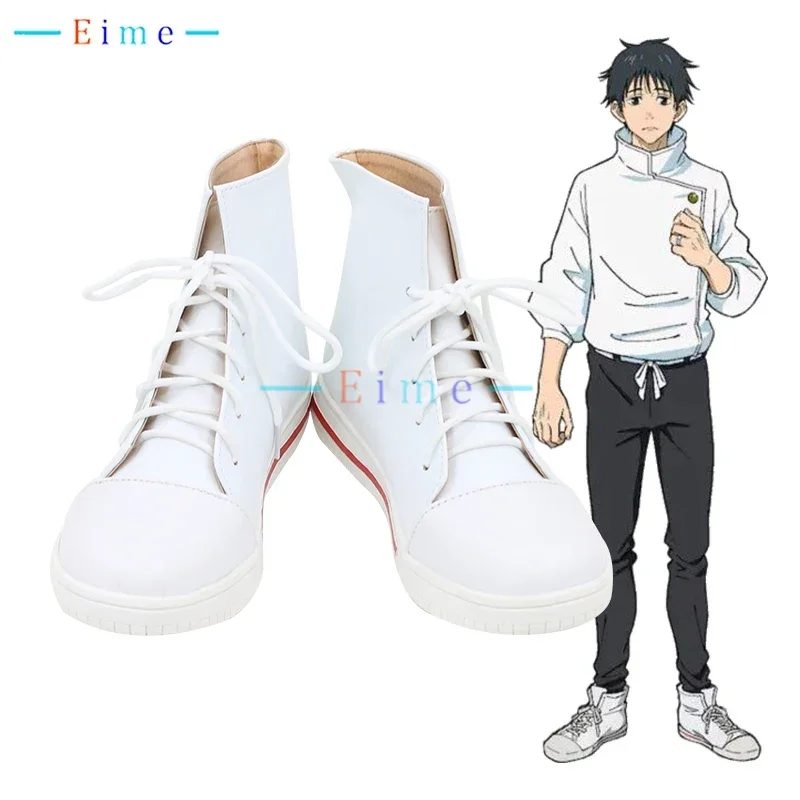 

Okkotsu Yuta Cosplay Shoes Anime Cosplay Prop PU Leather Shoes Halloween Carnival BootsCustom Made