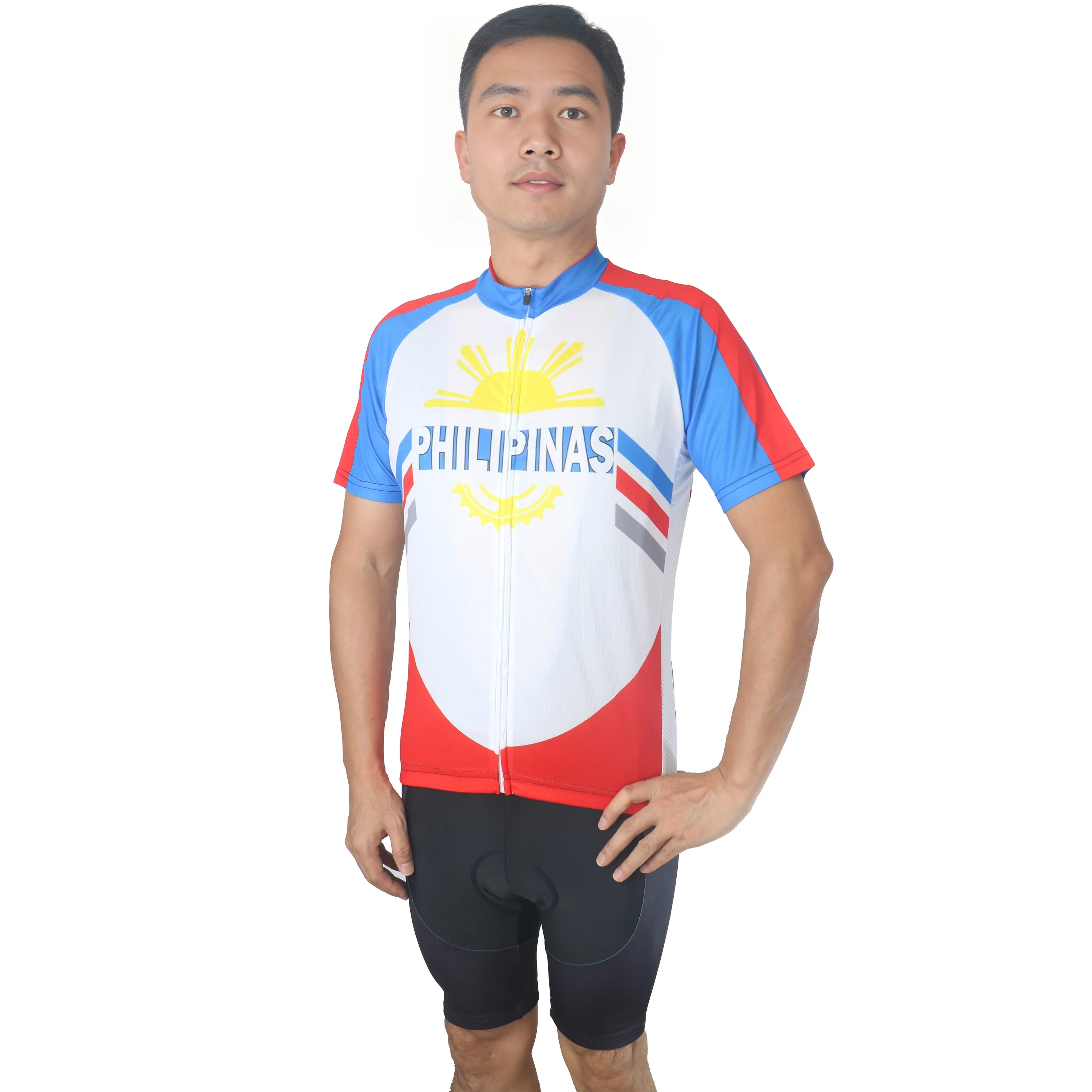 Cycling Jersey Philipinas, Filipino Bike Shirt, Rider Top, MTB Shirt, Motocross Road Race Short, MTB Bike Clothes, Moisture Wick