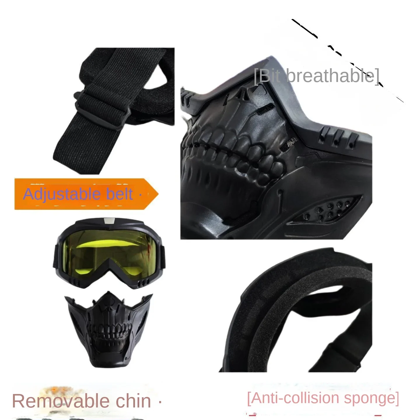 Motorcycle Windproof Riding Glasses Skiing Retro Mask Outdoor Windshields Off road Sports Motorcycle Equipment sunglasses