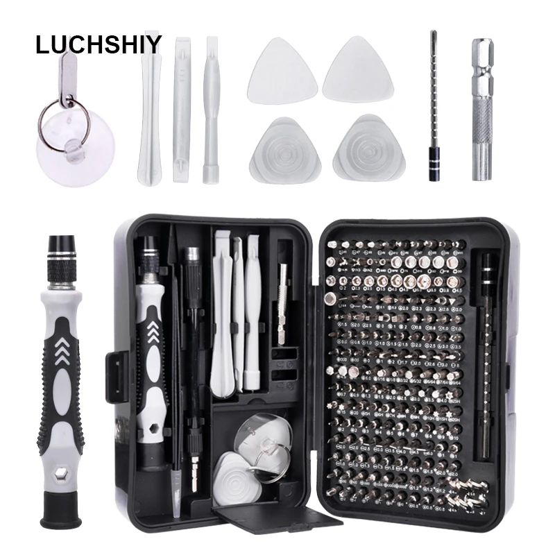 

LUCHSHIY New Screwdriver Set Tool Magnetic Screw Driver Kit Bits For Precision Electric Xiaomi Iphone Computer Torx Screwdrivers