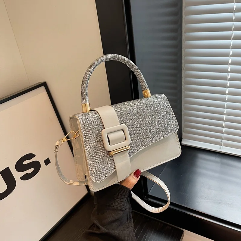 

2025 Architectural Tote Bag, Multi-Way Convertible Shoulder & Crossbody Purse for Women, Sculptural Vegan Leather Day