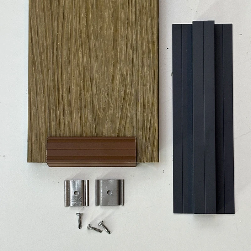 Wholesale  Weather Resistant  Water-proof  Anti-slip  Sound-proof  Fire-proof Outdoor Decking for Garden Flooring