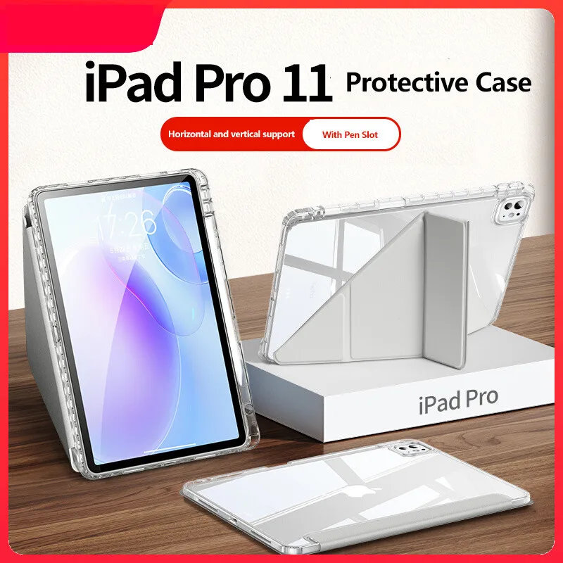 

Прозрачный Акриловый чехол для iPad Air 13 дюймов 2024 Pro 13 11 Air 13 11 6 5 4 3Pro 2 1 10th 10,9 10,2 9th 8th 7th 9,7 Mini 6