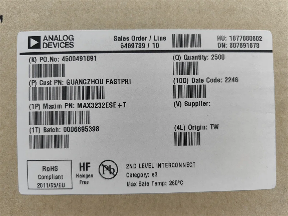 MAX3232ESE Em estoque navio 48 horas