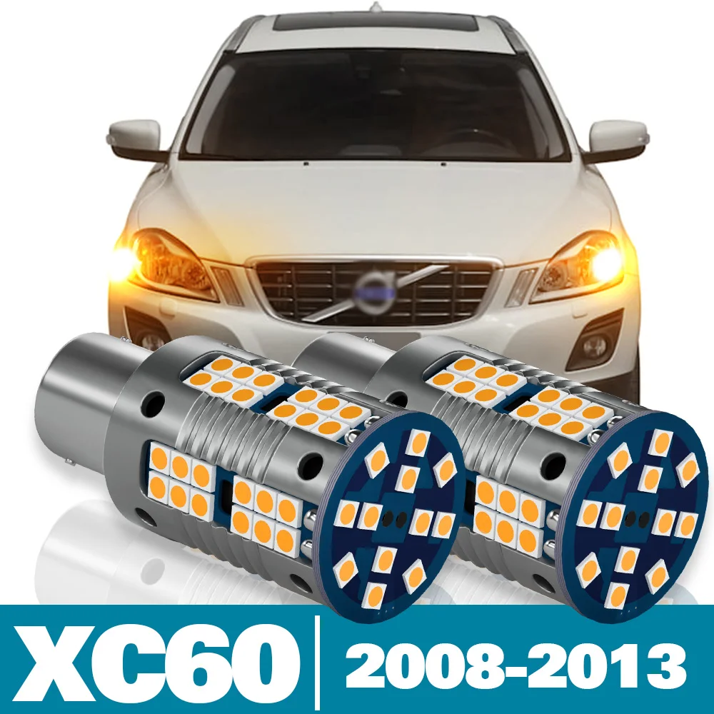 

2pcs LED Front Turn Signal Light For Volvo XC60 Accessories 2008 2009 2010 2011 2012 2013