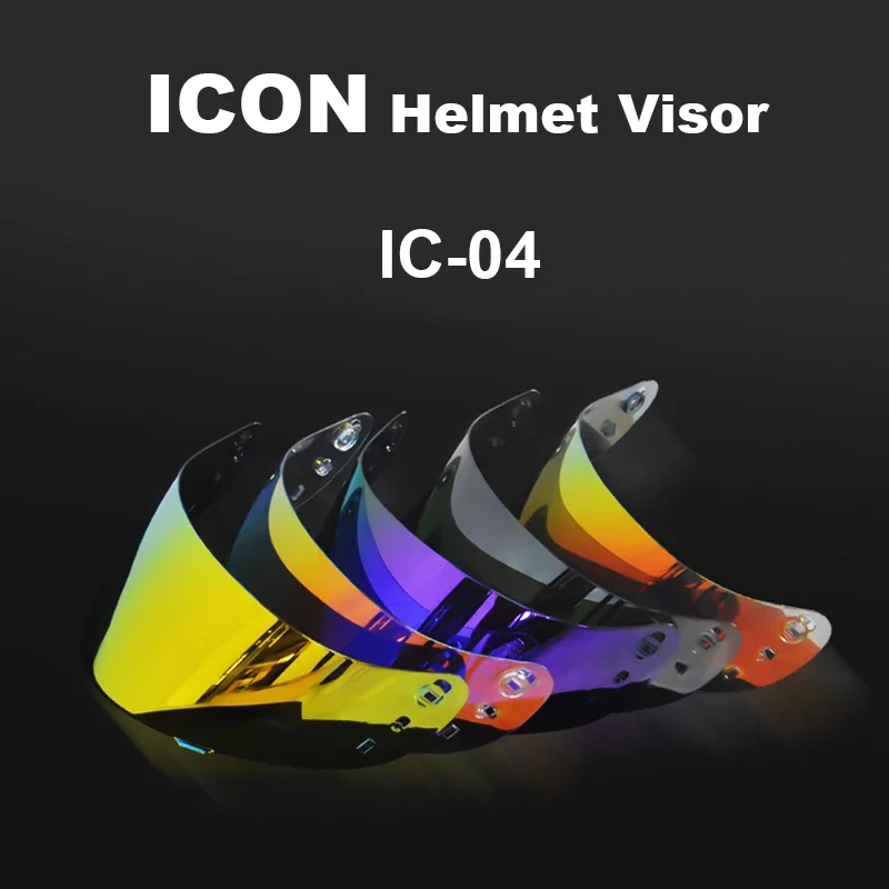 Optics Shield ICON IC-04 Airframe Pro Airmada Airform Motorbike Helmet Full Face Helmet Visor Lens Motorcycle Accessories Cascos