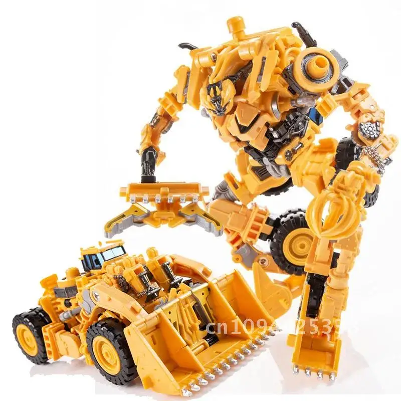 Devastator Transformation Robot 8 IN 1 Blender Bulldozer Car Action Figure ABS 48CM Deformation Model Collection Toys For Boy