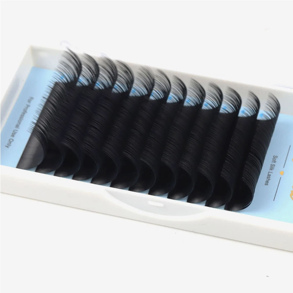 AGUUD 25mm Lashes Long Individual Eyelash Extension 15-20mm 20-25mm False Lashes Faux Mink Classic Lashes 25mm Soft Silk Lashes