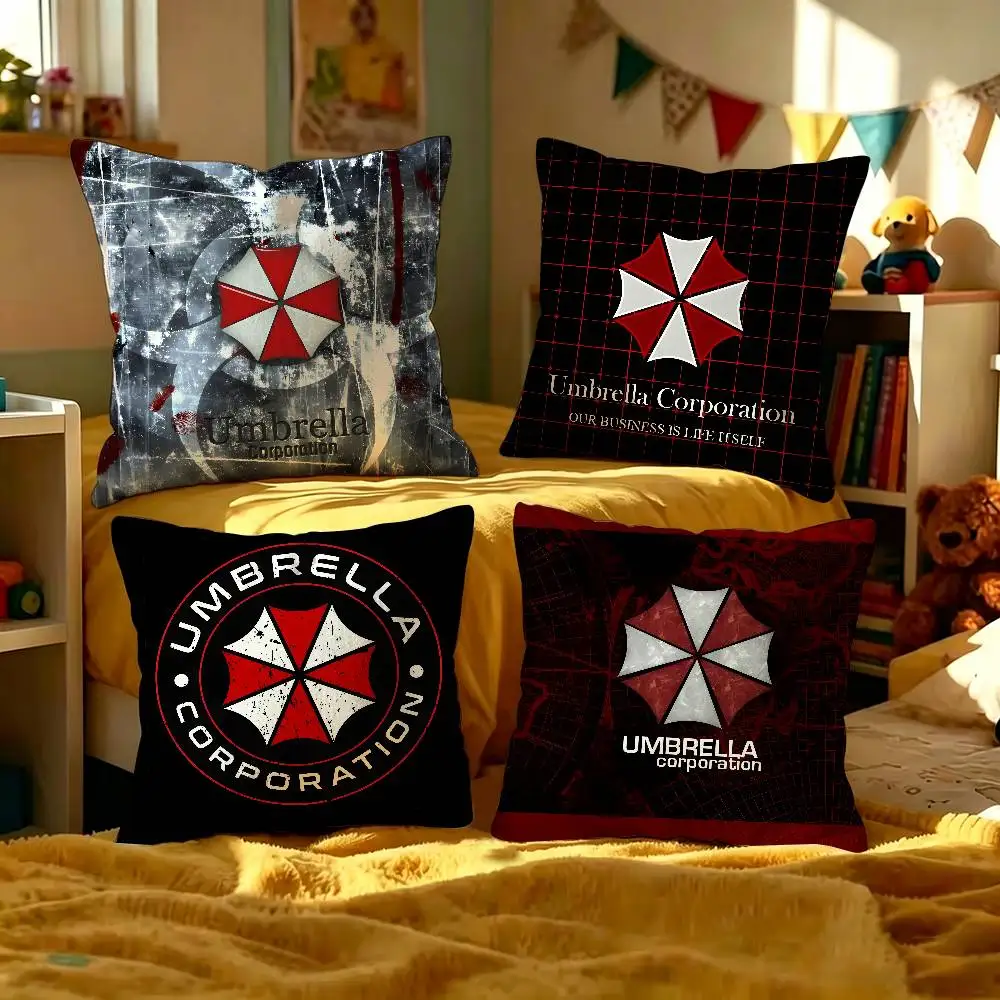 Game R-Resident E-Evil U-Umbrella Cushion Cover Decorative Pillow Sofa Home Decor case pillow cases