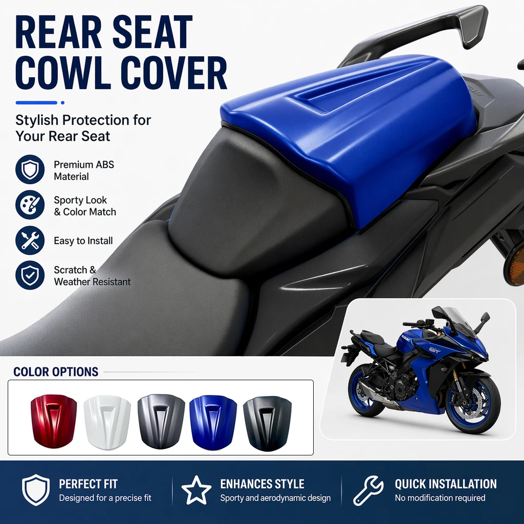 Fit For SUZUKI GSX-S1000 GT GSX-S1000GT Accessories Motorcycle Rear Seat Cowl Rear Hump Tail Cap Fairing Rearseat Cover
