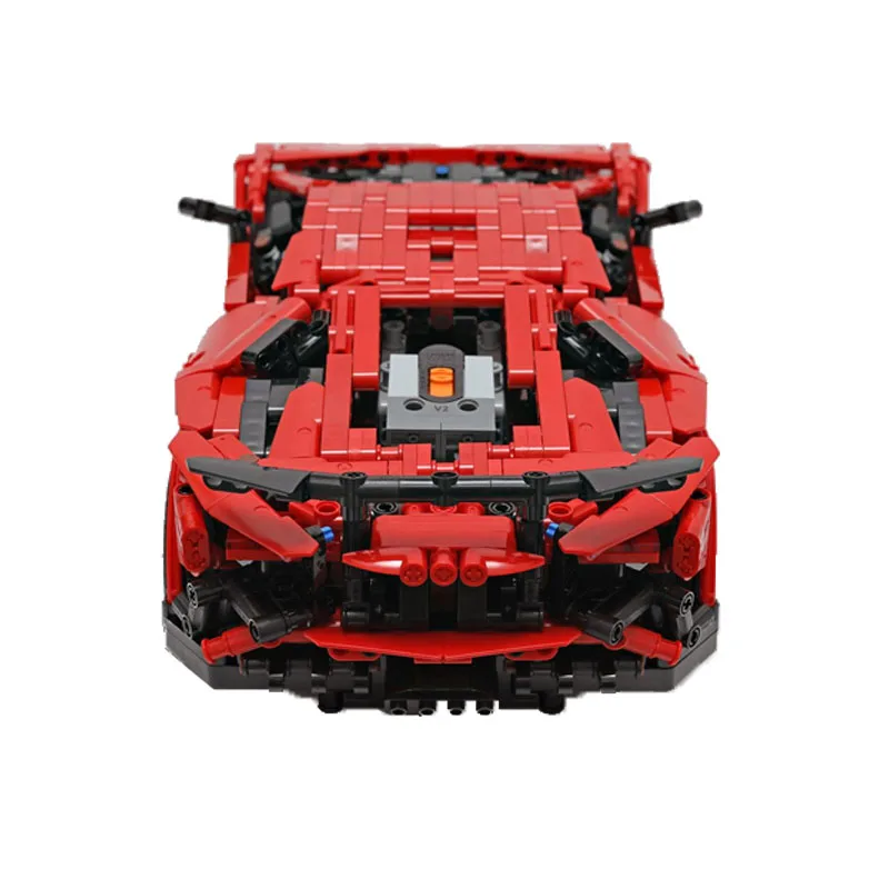 Classic Building Block MOC-34645 Super Sports Car High Difficulty Splicing Parts  Adult and Children\'s Building Block Toy Gift