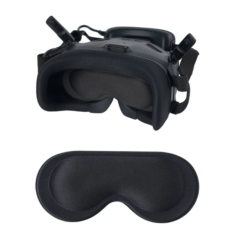 Hot 5HA Durability Cover Polyester Pad Easy Installation for GOGGLES N3 for Enhances Flight Experience and Dust Protections