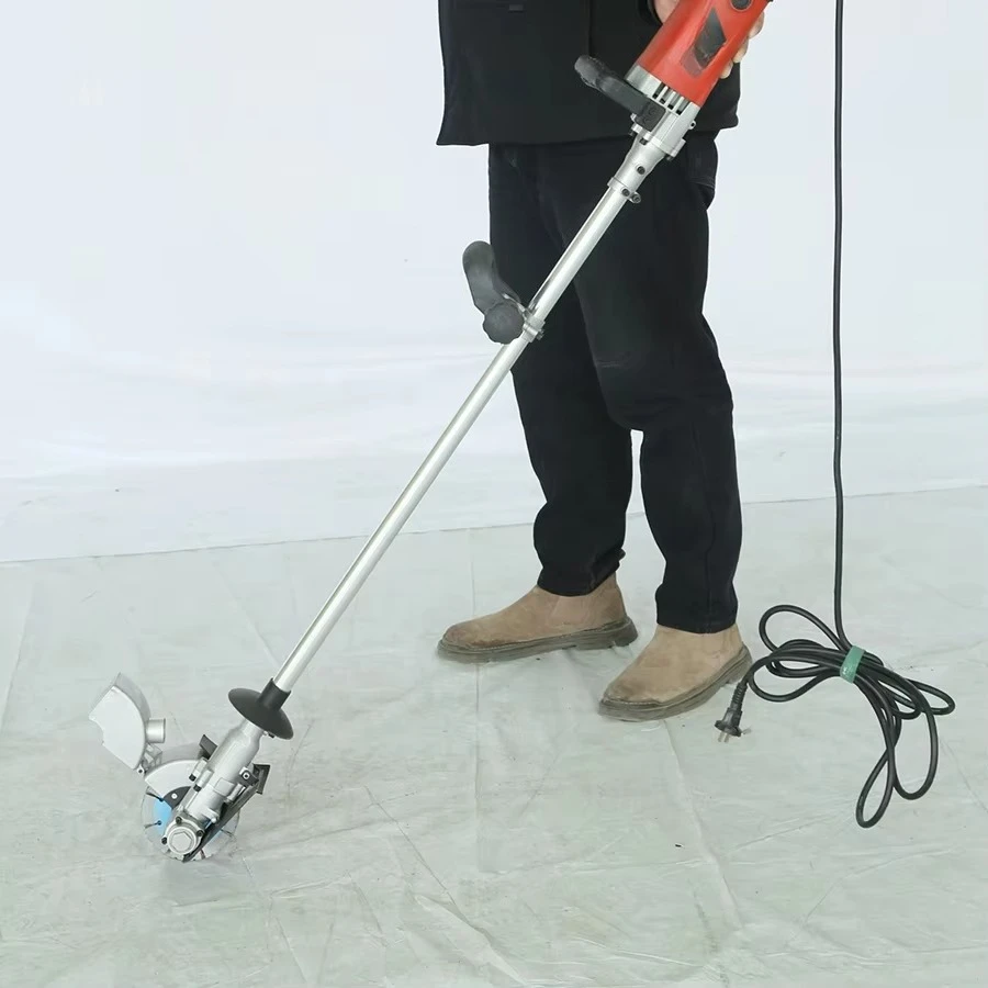 Concrete Brushless Slotting Machine Dust Free Brick Wall Cutter 42mm Wall Slotting Machine