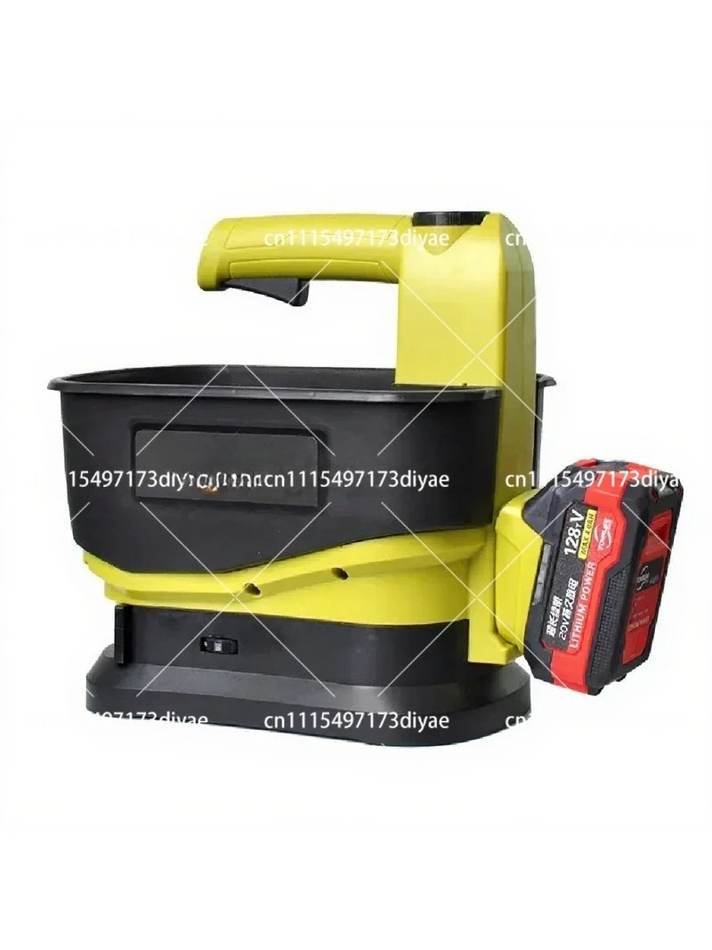 Electric Handheld Fertilizer Spreader for Grass Seed & Vegetable, Agricultural Sowing Machine