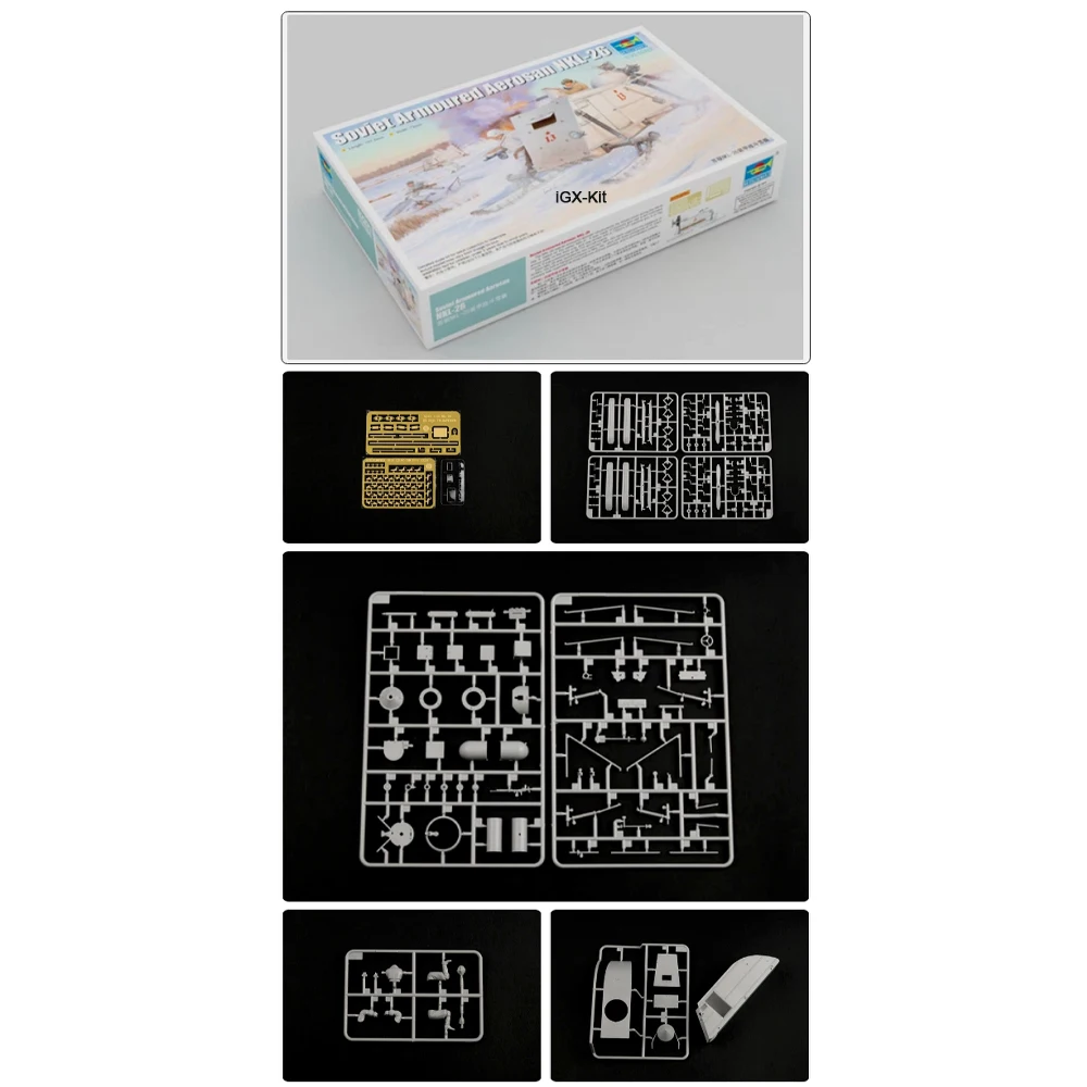 

Trumpeter 02321 Масштабная модель 1/35 Советского бронетехника НКЛ-26 (NKL26) — Военный подарочный пластиковый конструктор для сборки
