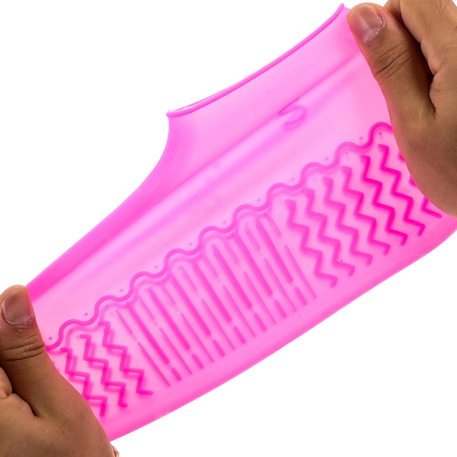 

1Pcs Waterproof Shoe Covers with Anti-Skid Texture for Outdoor Sports Camping Hiking Travel Rainy Day Shoe Protector Unisex
