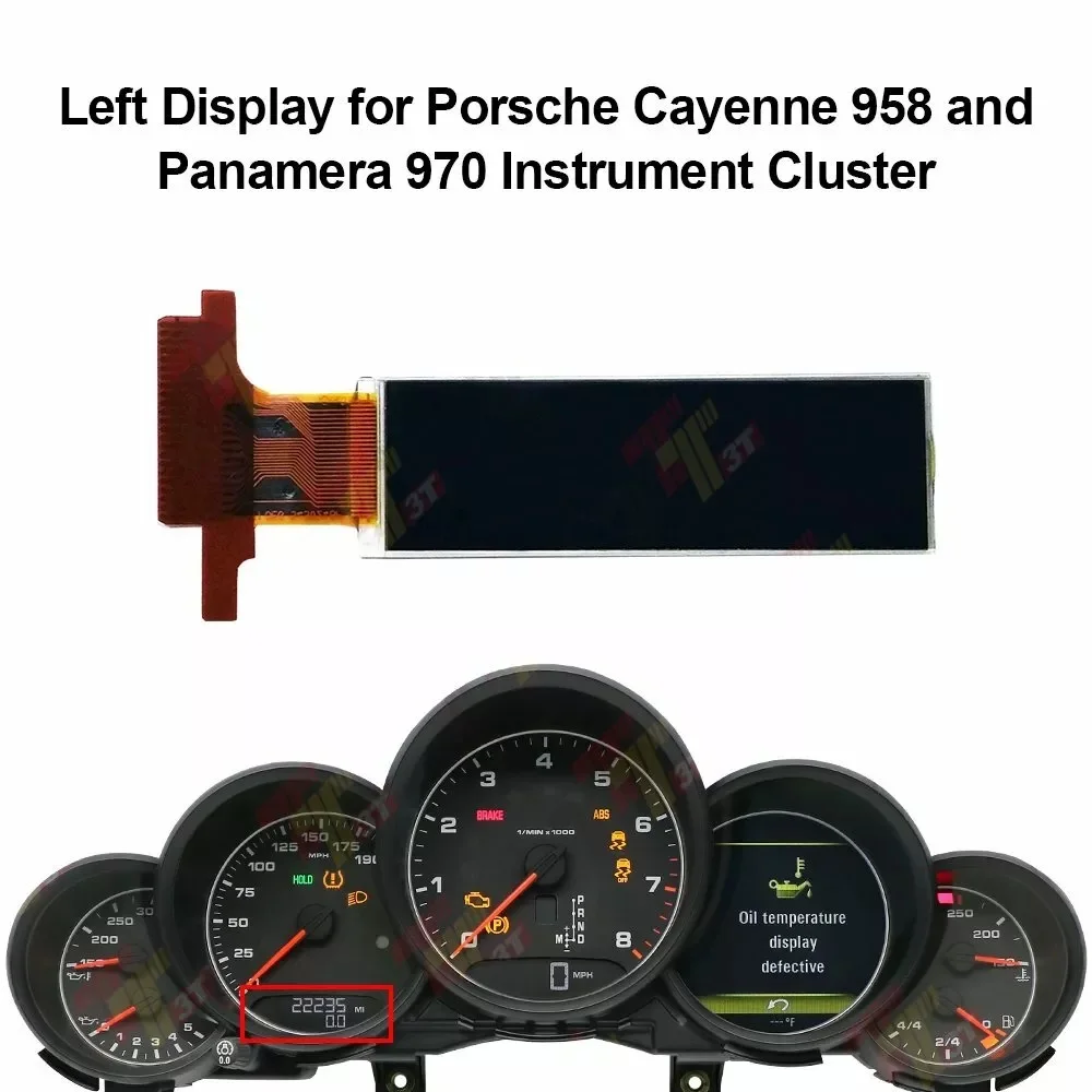

Dashboard Left LCD Display for Porsche Panamera 970 and Cayenne 958 Instrument Cluster