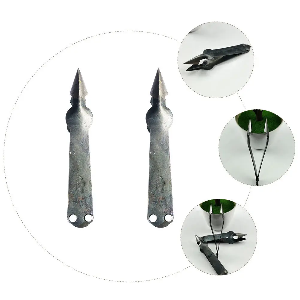 Pelador de piña de acero al carbono de primera calidad, diseño compacto, herramienta de cocina fácil de almacenar, pelador de piña de Metal, cortador de fruta, 2 uds.