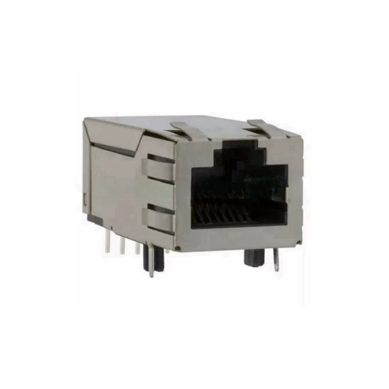 JK0-0017 1 Port RJ45 Magjack Connector Through Hole 10/100/1000 Base-T, AutoMDIX JK0-0017NL