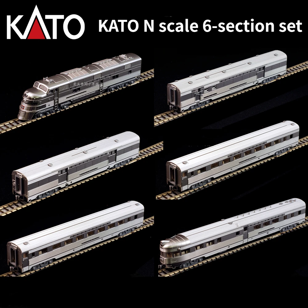 

KATO N Scale Train Model Set Silver Streak Zephyr Train Train Model Toy Gift