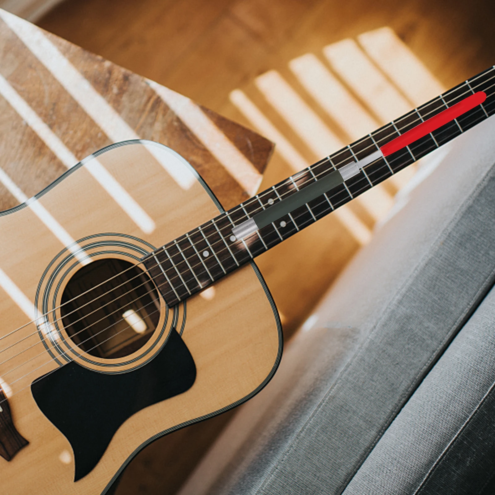 

Guitar Fret Tool String Instrument File Tool Durable Metal Electric Guitar Repair Bass Levelling String Instrument Filing